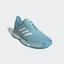 Adidas Mens SoleCourt Parley Tennis Shoes - Vapour Blue/White - thumbnail image 4