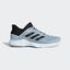 Adidas Mens Adizero Club Tennis Shoes - Ash Grey/Core Black - thumbnail image 1