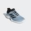 Adidas Mens Adizero Club Tennis Shoes - Ash Grey/Core Black - thumbnail image 4
