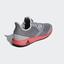 Adidas Mens Adizero Defiant Bounce Tennis Shoes - Light Granite/Shock Red - thumbnail image 5