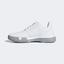 Adidas Womens CourtJam Bounce Tennis Shoes - Cloud White/Matte Silver - thumbnail image 6