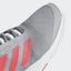 Adidas Womens Adizero Club Shoes Tennis Shoes - Grey/Shock Red/Light Granite - thumbnail image 10