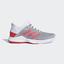 Adidas Womens Adizero Club Shoes Tennis Shoes - Grey/Shock Red/Light Granite - thumbnail image 1