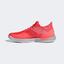 Adidas Womens Adizero Ubersonic 3 Tennis Shoes - Red/White - thumbnail image 6