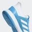 Adidas Kids Adizero Club Tennis Shoes - Blue/White - thumbnail image 7