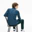Lacoste Mens Check Cotton Shirt - Blue - thumbnail image 3