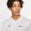Nike Mens Rafa Challenger Short Sleeve Top - White - thumbnail image 3