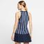 Nike Womens Dry Print Tennis Tank - Obsidian/White - thumbnail image 2
