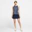 Nike Womens Dry Print Tennis Tank - Obsidian/White - thumbnail image 4