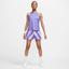 Nike Womens Dry Print Tennis Tank - Purple/Red - thumbnail image 4