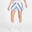 Nike Womens Dri-FIT Printed Tennis Skirt - Blue/White - thumbnail image 1