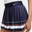 Nike Womens Maria Tennis Skirt - Obsidian/Laser Crimson - thumbnail image 3
