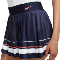 Nike Womens Maria Tennis Skirt - Obsidian/Laser Crimson