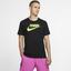Nike Mens Dri-FIT Tennis T-Shirt - Black - thumbnail image 1