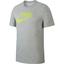 Nike Mens Dri-FIT Tennis T-Shirt - Dark Grey Heather - thumbnail image 1