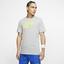 Nike Mens Dri-FIT Tennis T-Shirt - Dark Grey Heather - thumbnail image 3