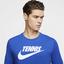 Nike Mens Dri-FIT Tennis T-Shirt - Game Royal - thumbnail image 5