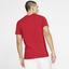 Nike Mens Dri-FIT Tennis T-Shirt - Gym Red - thumbnail image 4