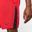 Nike Mens Dri-FIT 7 Inch Training Shorts - Gym Red/Black - thumbnail image 4