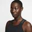 Nike Womens Pro Tank Top - Black/Thunder Grey - thumbnail image 3