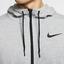 Nike Mens Full Zip Hoodie - Dark Grey Heather - thumbnail image 4