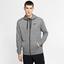 Nike Mens Full Zip Hoodie - Charcoal Heather - thumbnail image 1