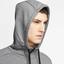 Nike Mens Full Zip Hoodie - Charcoal Heather - thumbnail image 4