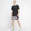 Nike Mens Pro Short Sleeve Top - Black/Dark Grey - thumbnail image 5