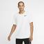 Nike Mens Pro Short Sleeve Top - White - thumbnail image 1