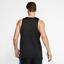 Nike Mens Breathe Run Tank - Black/Reflective Silver - thumbnail image 2
