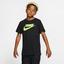 Nike Boys Graphic Tennis T-Shirt - Black - thumbnail image 1