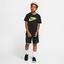 Nike Boys Graphic Tennis T-Shirt - Black - thumbnail image 5