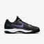 Nike Mens Zoom Cage 3 Tennis Shoes - Black/Bright Violet