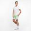 Nike Mens Rafa 7 Inch Tennis Shorts - Green/White - thumbnail image 6