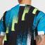 Nike Mens Dri-FIT Printed Tennis Top - Topaz Mist/Black/White - thumbnail image 3