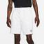 Nike Mens Heritage Tennis Shorts - White - thumbnail image 1
