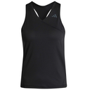 Adidas Womens Club Tank V-Neck - Black - thumbnail image 5