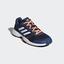 Adidas Womens Barricade Club Tennis Shoes - Indigo - thumbnail image 4