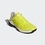 Adidas Womens SMC Barricade Boost Tennis Shoes - Yellow - thumbnail image 4