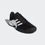 Adidas Mens Barricade 2018 Tennis Shoes - Black/White - thumbnail image 4