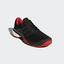 Adidas Mens Barricade Boost 2018 Tennis Shoes - Core Black/Red - thumbnail image 4