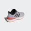 Adidas Mens Adizero Ubersonic 3.0 Tennis Shoes - Matte Silver/Red - thumbnail image 5