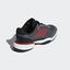 Adidas Kids Barricade Club Tennis Shoes - Black/Red - thumbnail image 5