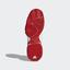 Adidas Kids Barricade 2018 Tennis Shoes - White/Core Black/Red - thumbnail image 3