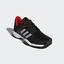 Adidas Kids Barricade 2018 Tennis Shoes - Black/White - thumbnail image 4