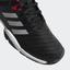 Adidas Kids Barricade 2018 Tennis Shoes - Black/White - thumbnail image 7
