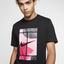 Nike Mens Tennis T-Shirt - Black - thumbnail image 3