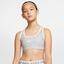 Nike Girls Reversible Printed Sports Bra - Atmosphere Grey - thumbnail image 1