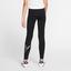 Nike Girls Sportwear Leggings - Black - thumbnail image 2