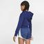 Nike Girls Sportswear Cropped Hoodie - Blue Void - thumbnail image 2